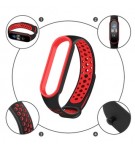 Strap Slicone Two Color for Mi band 5/6